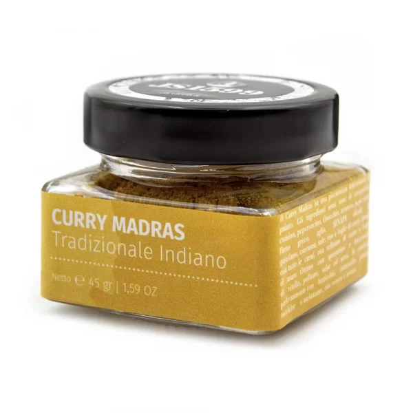 Curry Madras, miscela di spezie tradizionale Indiana