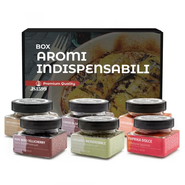 Box di aromi indispensabili per la cucina