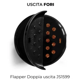 Rub Sicily, foto del tappo spargi-spezie dalla parte dei 9 fori per spargere la miscela