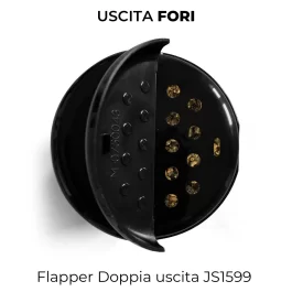 Spg rub, tappo apertura 9 fori vista dall'alto