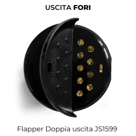 Tappo spargi spezie con 9 fori sul vaso SPOG JS1599