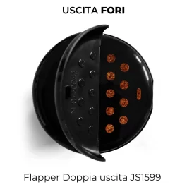 Il tappo superiore del rub Pocket Beef con 9 fori per spargere facilmente la miscela sulla carne di manzo