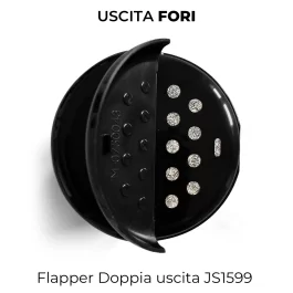 Dettaglio tecnico immagine 9 fori tappo spargi spezie Rub Purpuza JS1599