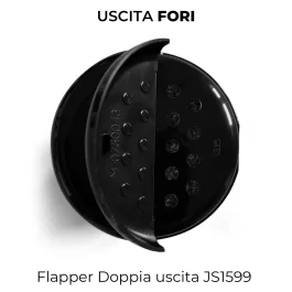 Tappo superiore dry rub american barbecue JS1599 Black Mamba fori uscita spezie