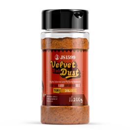 Velevet Dust, dry rub per cuocere al barbecue frutta grigliata e preparare torte e dolci