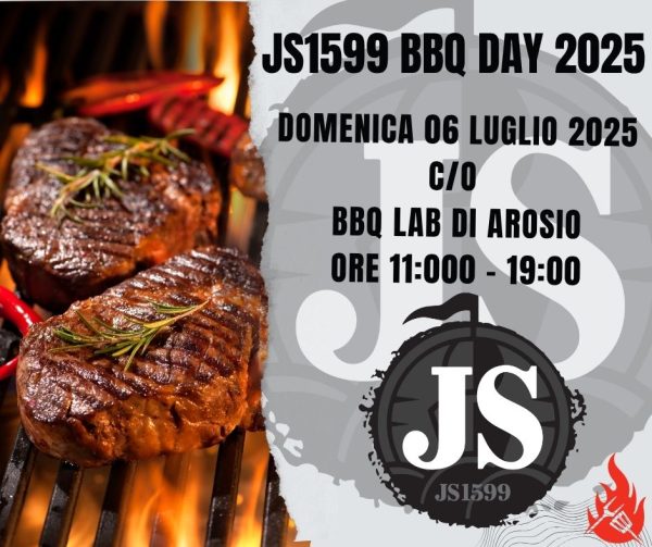 JS1599 DAY – Biglietto di Partecipazione Domenica 6 Luglio 2025 presso BBQ LAB di Arosio